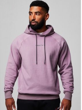 Fabletics Mauve Purple Pullover Fleece Hoodie Unisex size Large